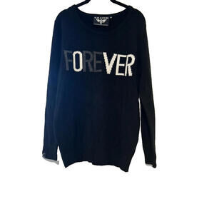 Killstar M size black scoop neck sweater new w/o tags #3037